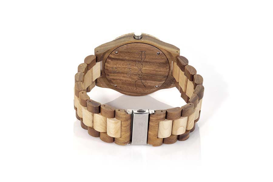 Reloj de Madera Zebrano ROMAN LIGHT...  Venta al Por Mayor y Detalle | Root® Watches 