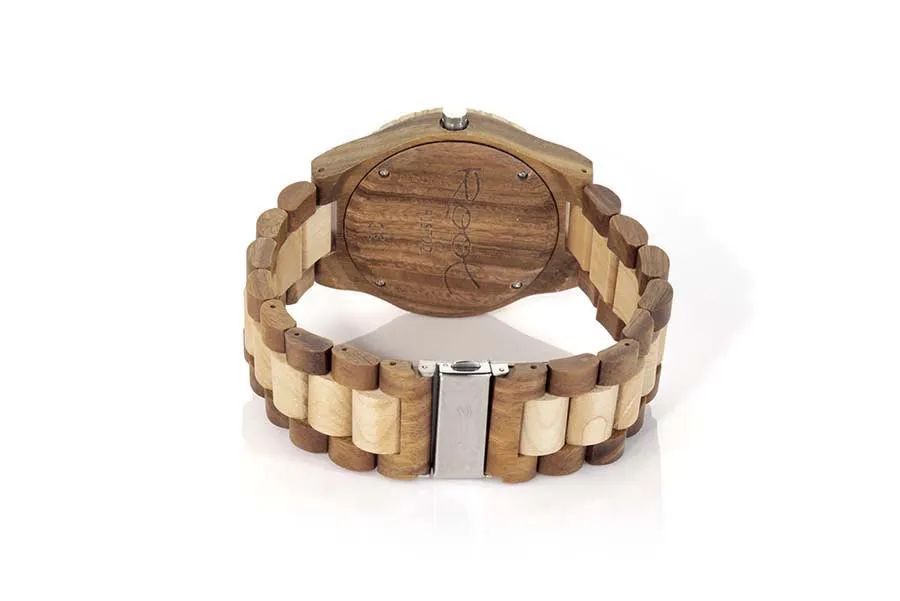 Eco Watch made of Zebrano ROMAN LIGHT...  for Wholesale & Retail | Root® Watches 