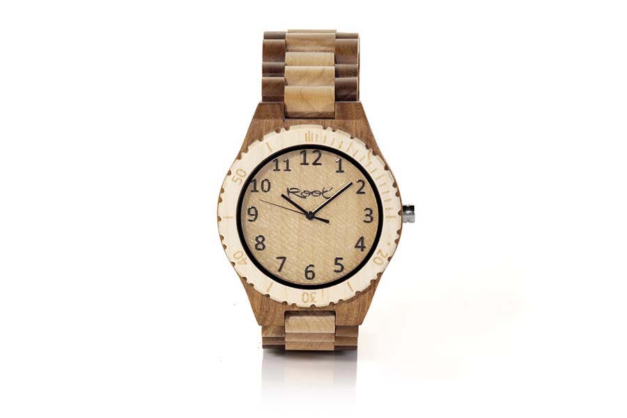 Reloj de Madera Zebrano modelo SALAMANDER.  | Root® Watches 