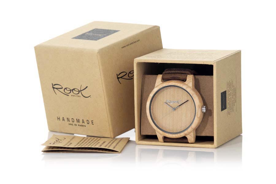 Reloj de Madera Arce MINIMAL TIME...  Venta al Por Mayor y Detalle | Root® Watches 