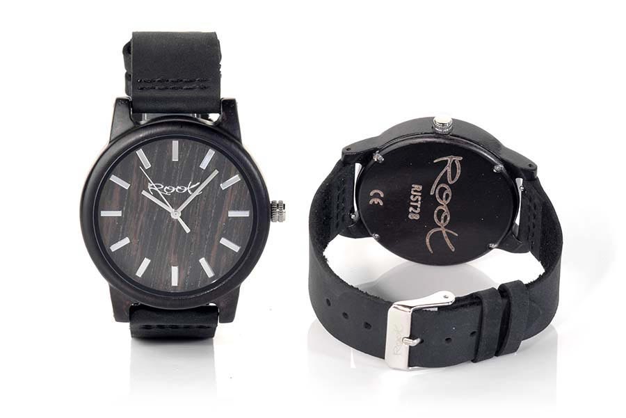 Eco Watch made of Ebony RJST28...  for Wholesale & Retail | Root® Watches 