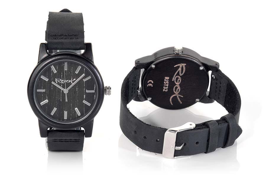 Eco Watch made of Ebony MARLON...  for Wholesale & Retail | Root® Watches 