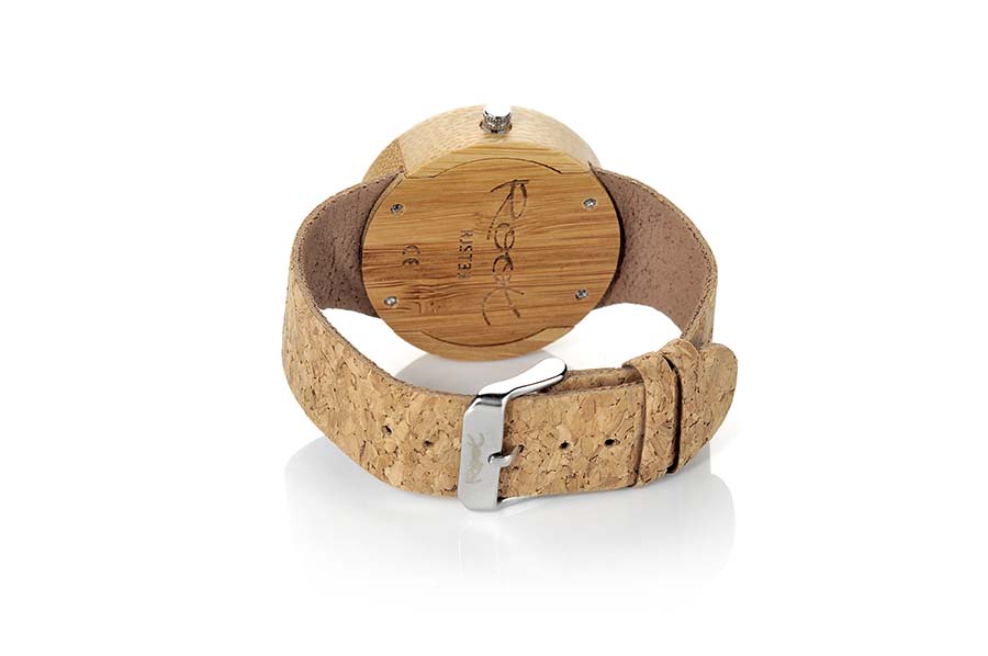 Reloj de Madera Bambú EBA BLUE...  Venta al Por Mayor y Detalle | Root® Watches 