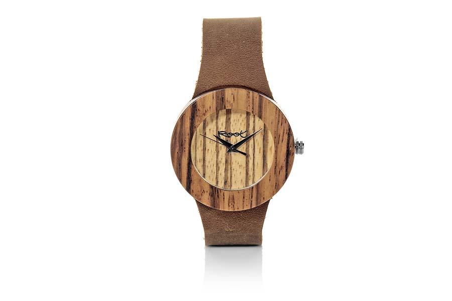 Reloj de Madera Zebrano modelo EBA WILD.  | Root® Watches 