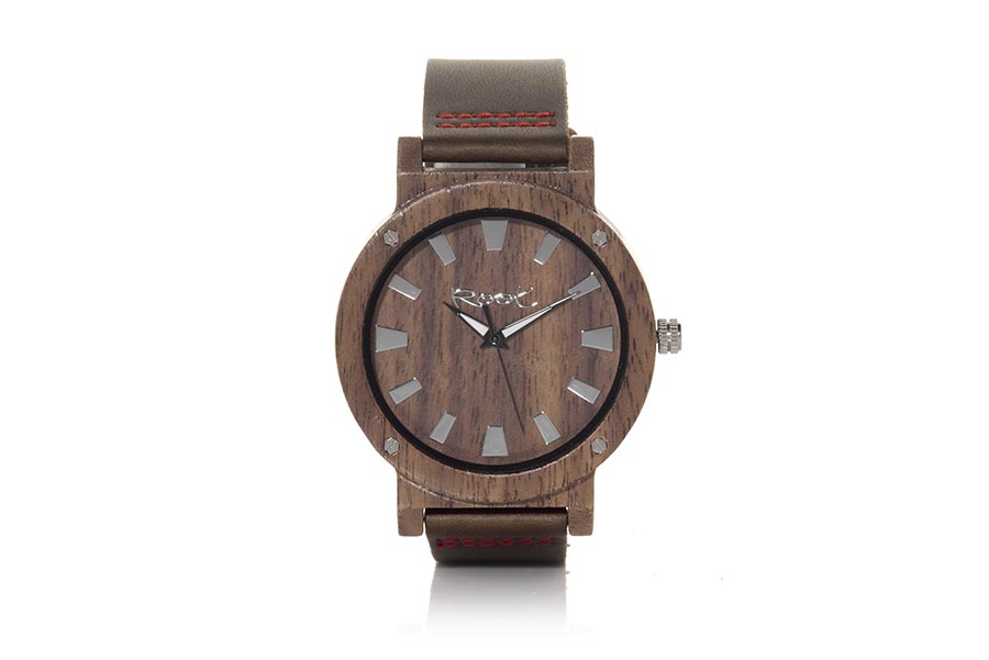 Reloj de Madera Nogal Negro THE COMPLEX MAN...  Venta al Por Mayor y Detalle | Root® Watches 