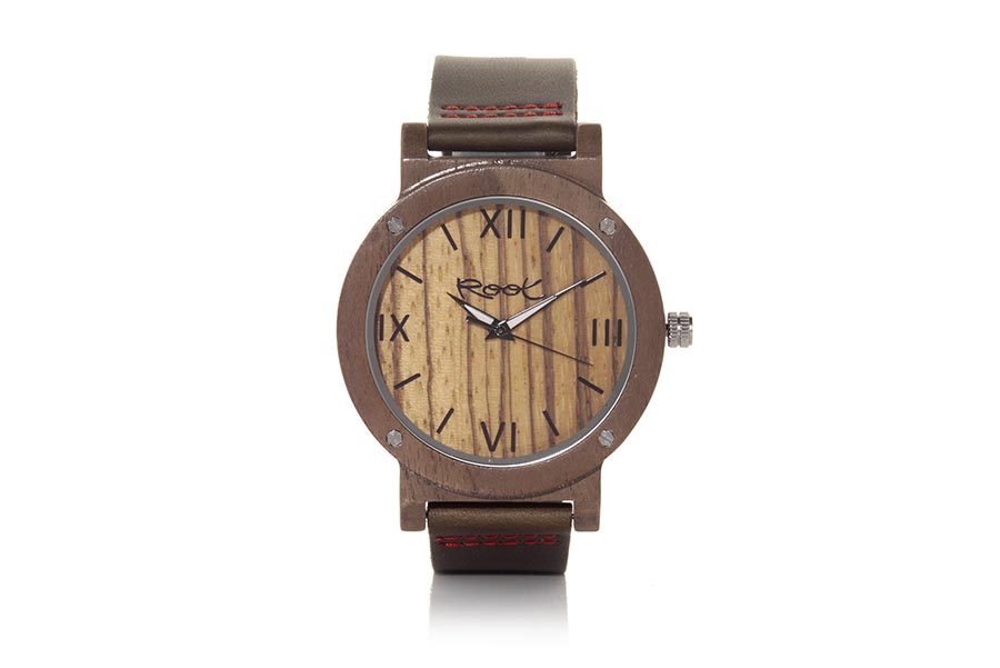 Reloj de Madera Nogal Negro modelo IT GIRL.  | Root® Watches 