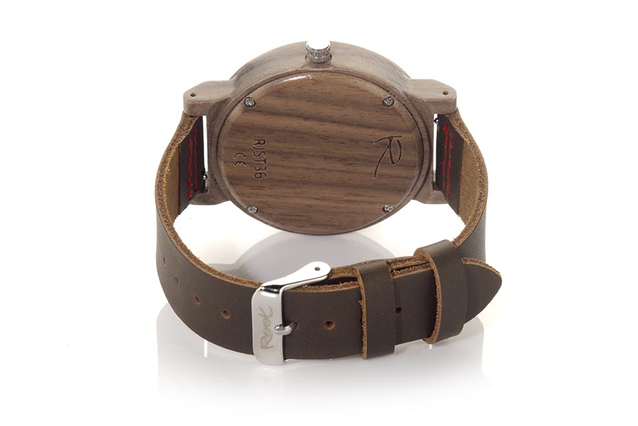 Reloj de Madera Nogal Negro modelo IT GIRL - Venta Mayorista y Detalle | Root® Watches 