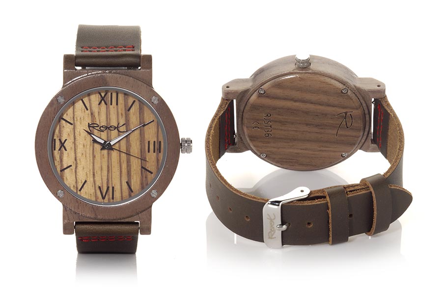 Reloj de Madera Nogal Negro IT GIRL...  Venta al Por Mayor y Detalle | Root® Watches 