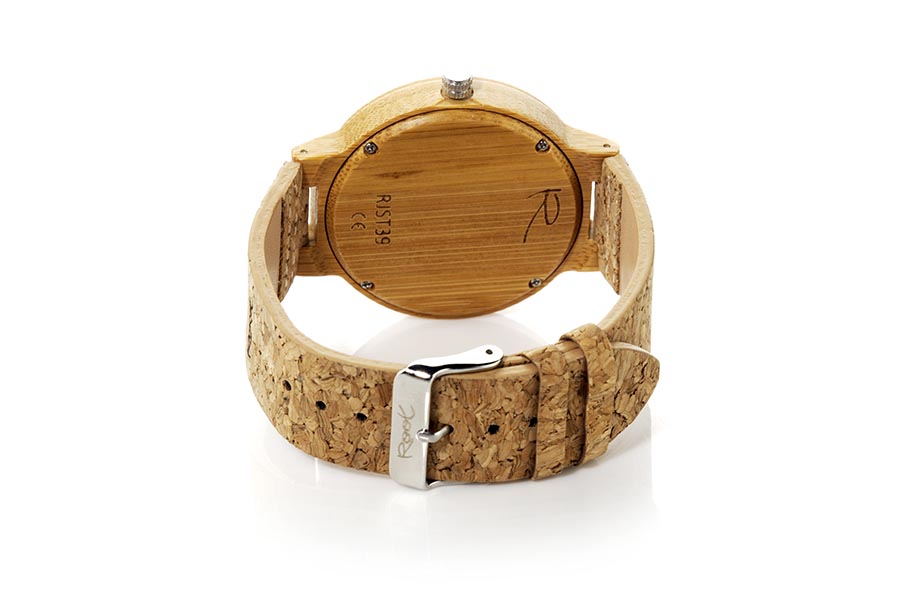 Eco Watch made of Bamboo MINIMAL TIME YELLOW...  for Wholesale & Retail | Root® Watches 