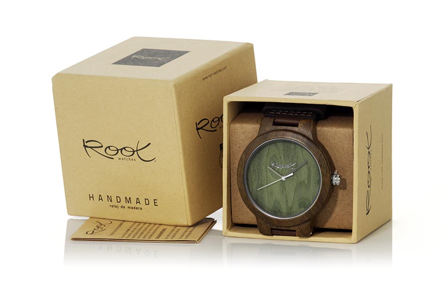 Reloj de Madera Sandal modelo GREEN NATURE - Venta Mayorista y Detalle | Root® Watches 