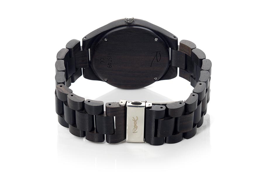 Reloj de Madera Ébano KANGRY ZEBRA...  Venta al Por Mayor y Detalle | Root® Watches 