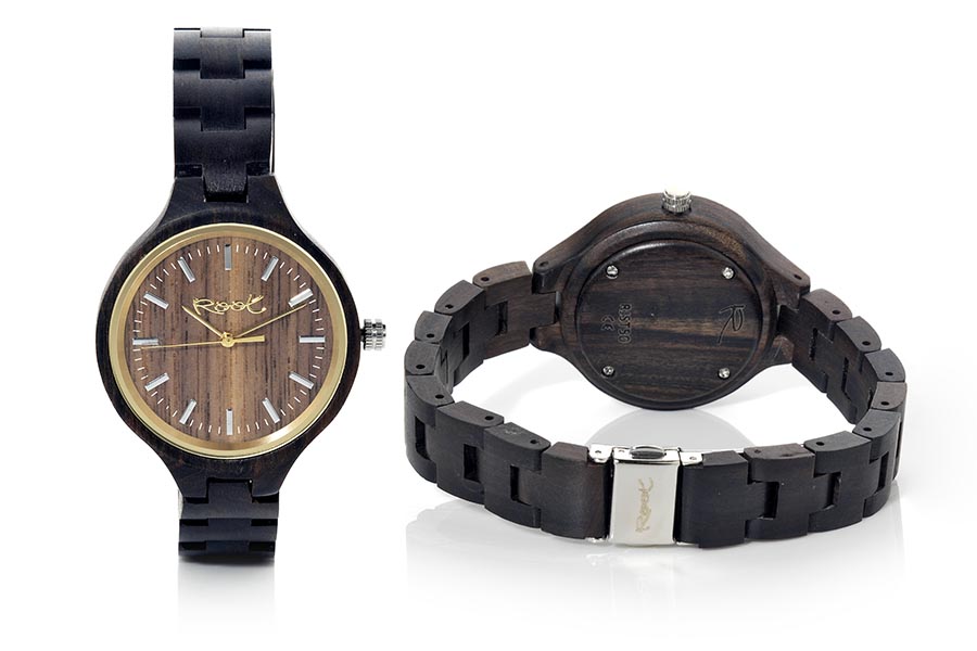 Reloj de Madera Walnut LIZZ...  Venta al Por Mayor y Detalle | Root® Watches 