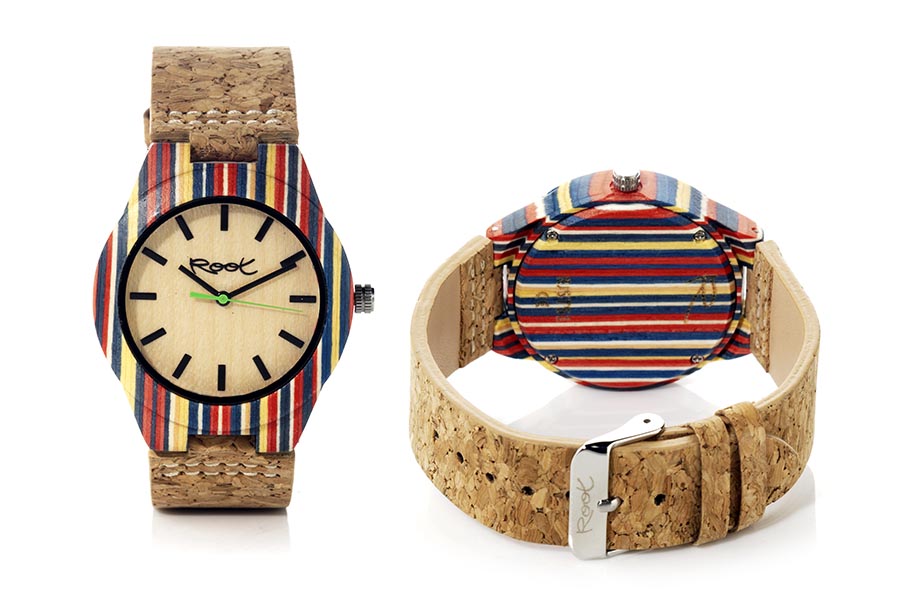 Reloj de Madera Laminada ISLA GR...  Venta al Por Mayor y Detalle | Root® Watches 