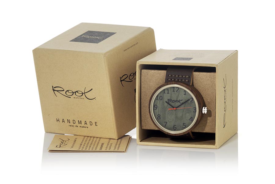 Reloj de Madera Walnut modelo PLAN - Venta Mayorista y Detalle | Root® Watches 