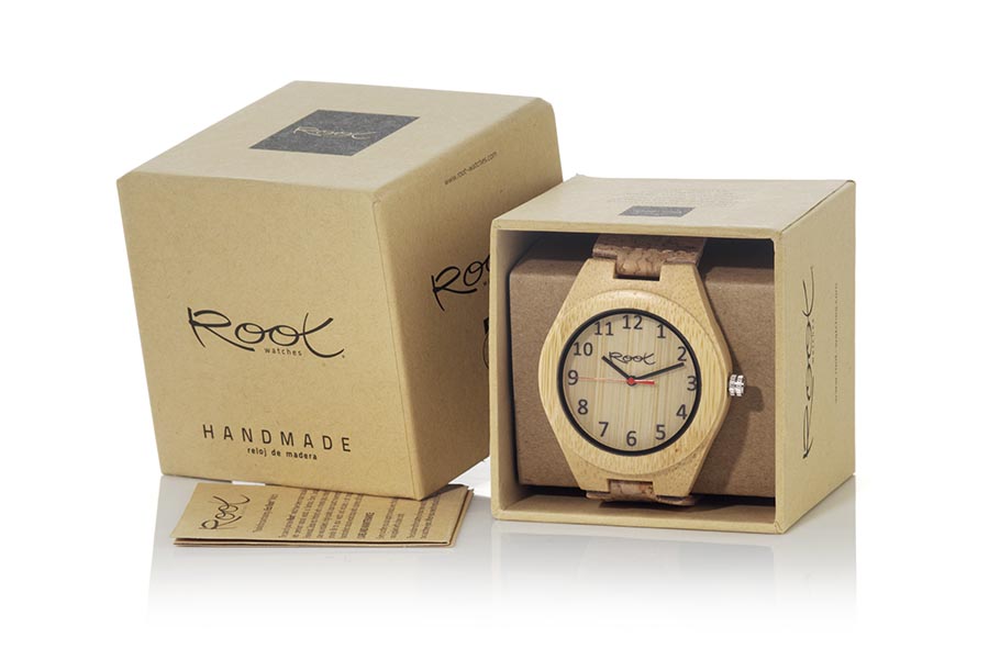 Reloj de Madera Bambú modelo MEMORY | Root® Watches 