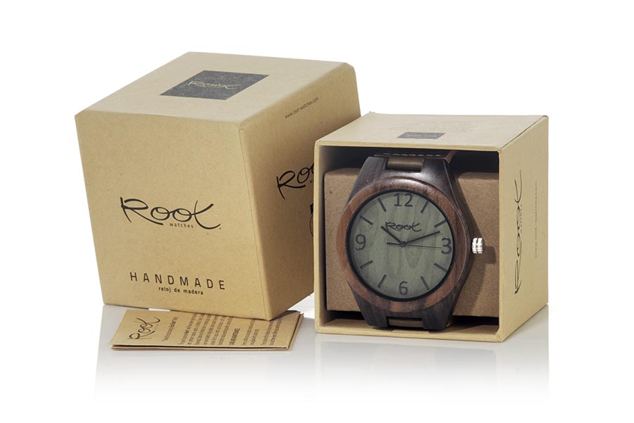 Reloj de Madera ebony RELEASE...  Venta al Por Mayor y Detalle | Root® Watches 