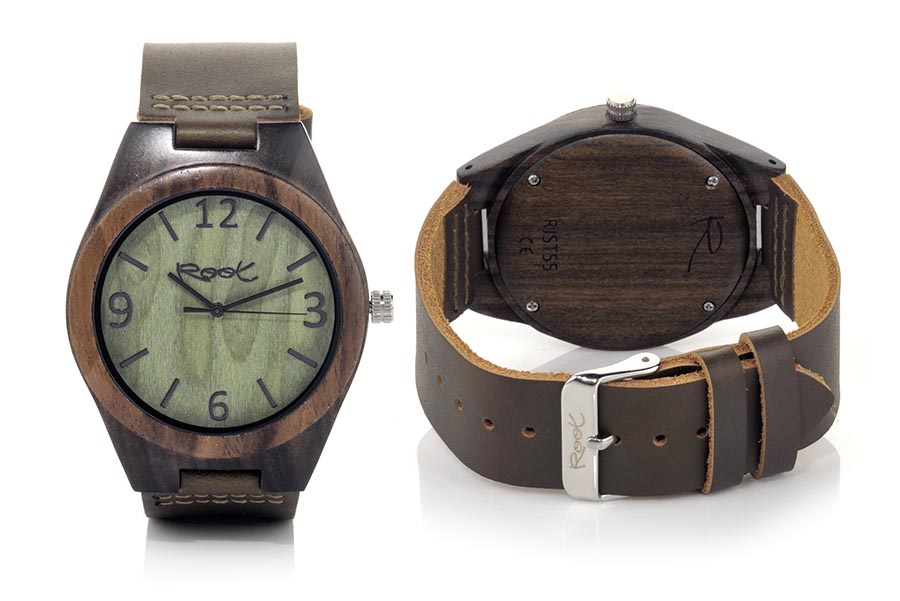 Reloj de Madera ebony RELEASE...  Venta al Por Mayor y Detalle | Root® Watches 