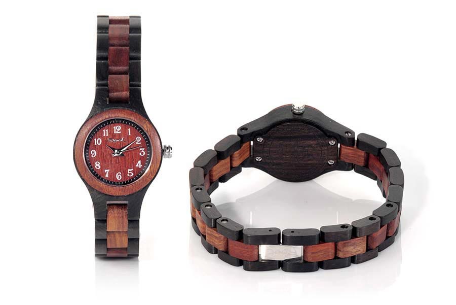 Eco Watch made of Sandal ON TIME GIRL...  for Wholesale & Retail | Root® Watches 