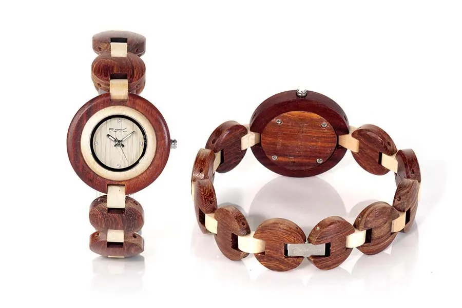 Reloj de Madera Sandal MY TIME GIRL...  Venta al Por Mayor y Detalle | Root® Watches 