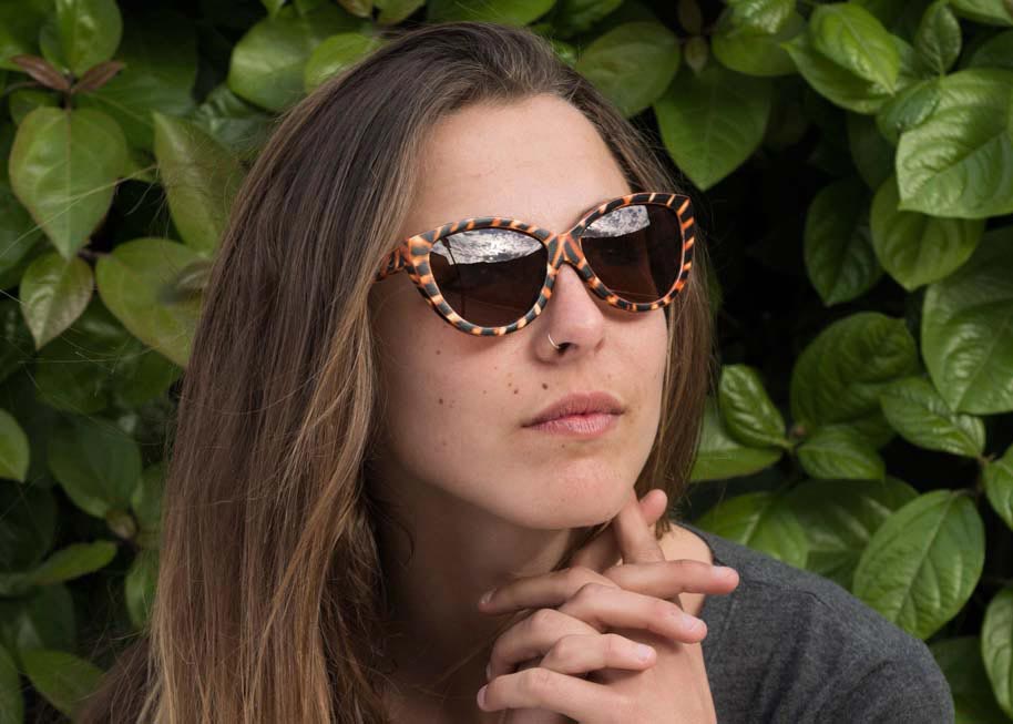 Wood eyewear of Bamboo SMOKY.  for Wholesale & Retail | Root Sunglasses® 