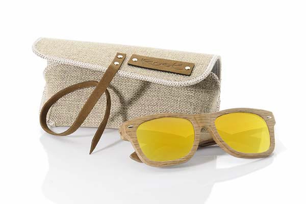 Gafas de Madera Natural de  ESTUCHE SEMIRÍGIDO.  Venta al Por Mayor y Detalle | Root Sunglasses® 