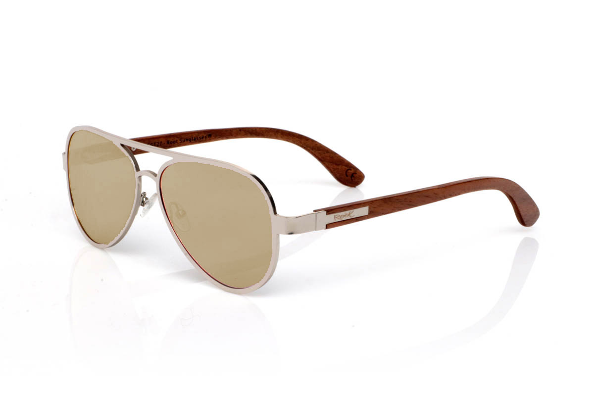Sunglasses with wooden temples ESSEN ST - view 2